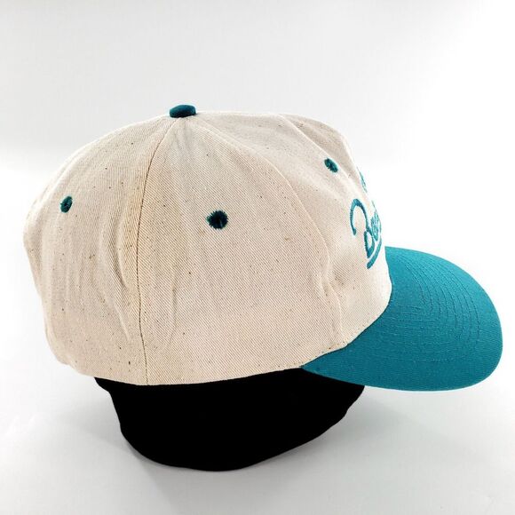 Vintage The Beach Boys Band Music Snapback Hat Cap Teal/Off White KC Tag - Picture 6 of 16